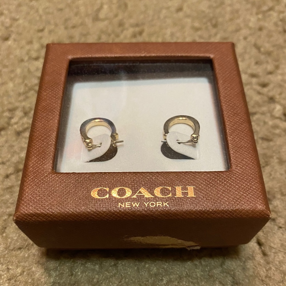 Coach Hoop Earrings